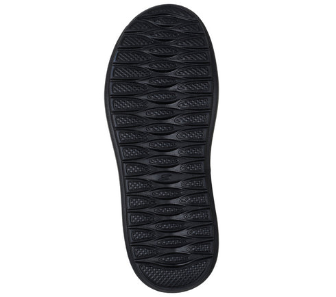 Ghete sport, dama, SKECHERS GO WALK HORIZON BOOT 144722-BBK negru, piele intoarsa